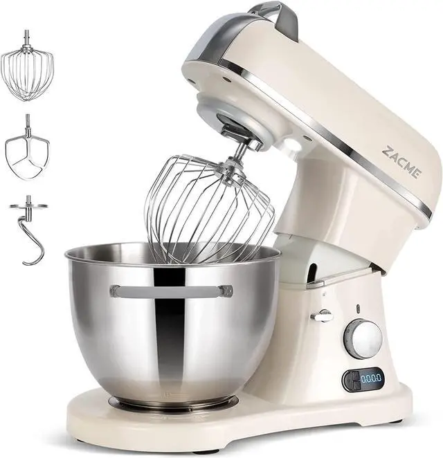 Main image of 8.4QT Commercial Stand Mixer 800W with NSF Certified and Aluminum Die Casting, Mixers Kitchen Electric Stand Mixer Metal Food Mixer with Stainless Steel 8L Bowl, Dough Hook, Whisk and Beater