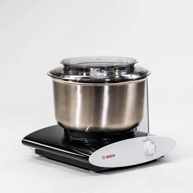 Alt view image 4 of 7 - Bosch Universal Plus Stand Mixer with Stainless Steel Bowl with NutriMill Dough Hook Extender Bundle- Black 500 Watt