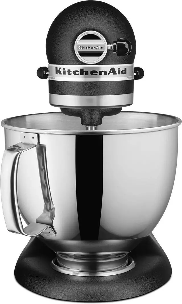 Alt view image 2 of 5 - KitchenAid Artisan Series 5 Quart Tilt Head Stand Mixer with Pouring Shield KSM150PS, Cast Iron