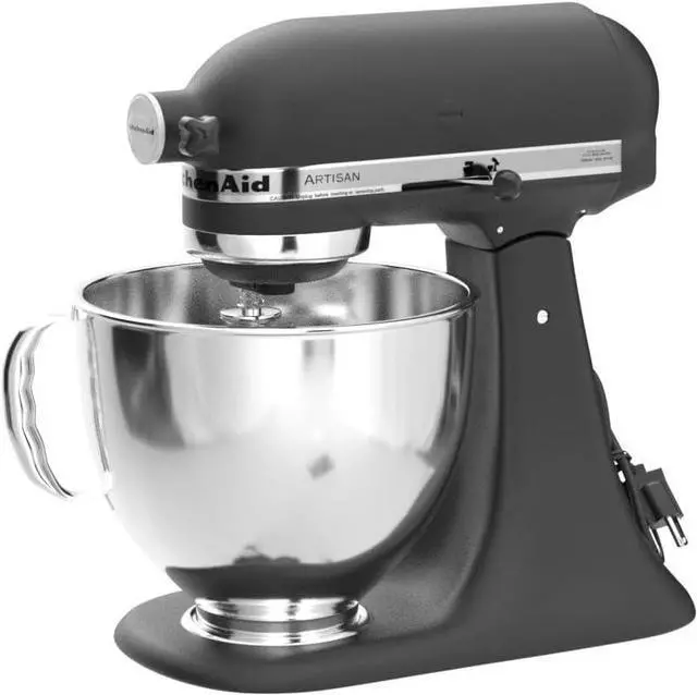 Alt view image 4 of 5 - KitchenAid Artisan Series 5 Quart Tilt Head Stand Mixer with Pouring Shield KSM150PS, Cast Iron