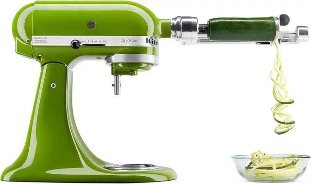 Alt view image 4 of 7 - KitchenAid Artisan Series 5 Quart Tilt Head Stand Mixer with Pouring Shield KSM150PS, Matcha