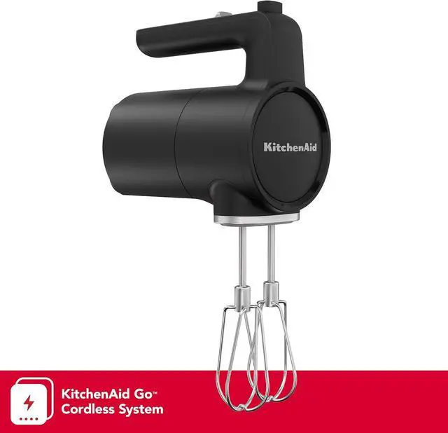 Alt view image 2 of 7 - KitchenAid Go Cordless Hand Mixer - battery sold separately, KHMR700