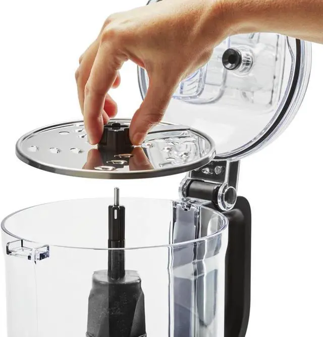Alt view image 2 of 7 - KitchenAid KFP0718CU 7-Cup Food Processor Chop, Puree, Shred and Slice - Contour Silver