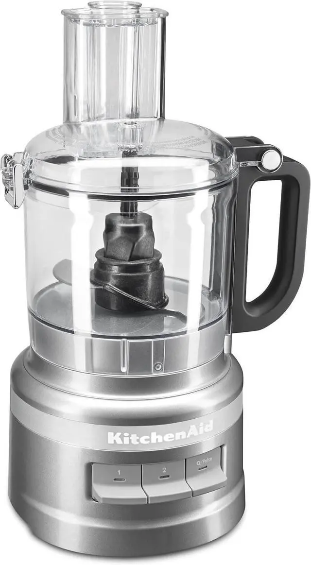 Alt view image 3 of 7 - KitchenAid KFP0718CU 7-Cup Food Processor Chop, Puree, Shred and Slice - Contour Silver