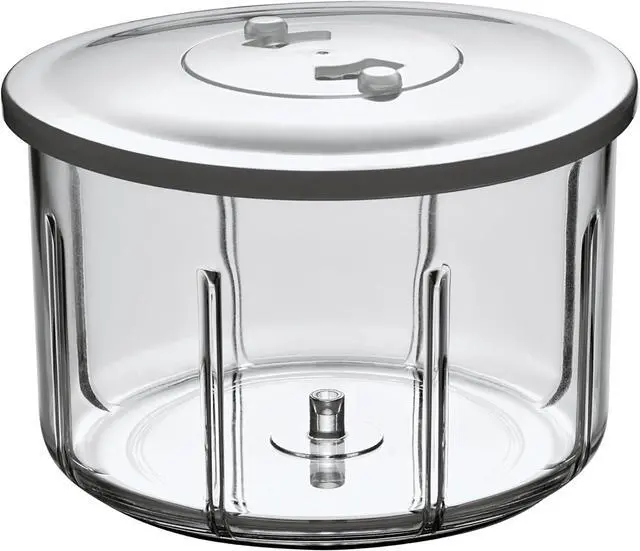 Alt view image 4 of 5 - Rosle Manual Pull-Start Food Processor Multi Cutter & Salad Spinner Basket