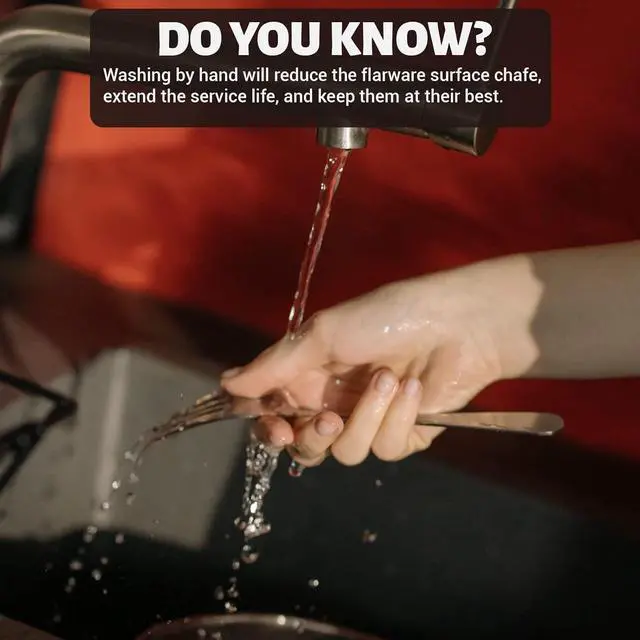 Alt view image 6 of 6 - Alata Cube Gold 20-Piece Flatware Set, Forged Cutlery Set, Matte Gold Silverware Service for 4, Stainless Steel Tableware with Square Handle for Home/Restaurant, Dishwasher Safe