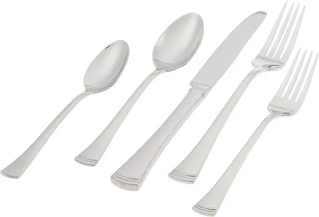 Alt view image 3 of 7 - Lenox 815486 Portola 65-Piece Flatware Set