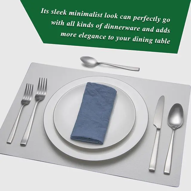 Alt view image 7 of 7 - 40 Piece Silverware Set Service for 8, EIUBUIE Premium Stainless Steel Cutlery Set, Matte Finish Flatware Sets Durable Solid, Modern Kitchen Tableware Eating Utensil Sets Include Spoons Forks Knives