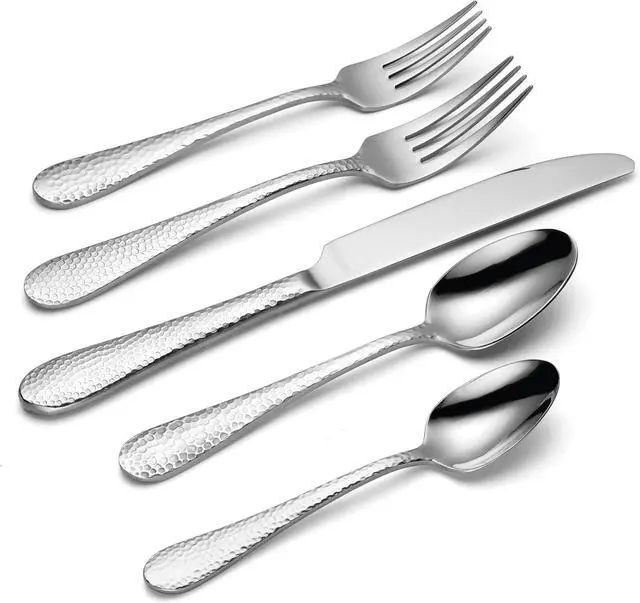 Alt view image 3 of 5 - Oneida 45-pc. Tibet Flatware Set, Stainless