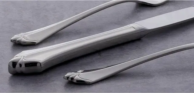 Alt view image 5 of 5 - Oneida Kenwood 5 Piece Fine Flatware Set 18/10 Stainless Steel, Silver