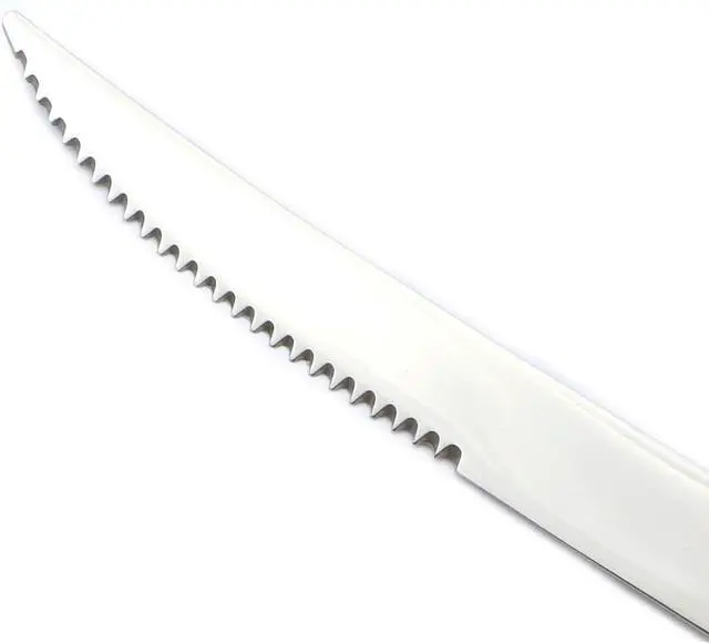 Alt view image 3 of 7 - 20-Piece 18/10 Stainless Steel Serrated Steak Knife Flatware Set, Service for 4