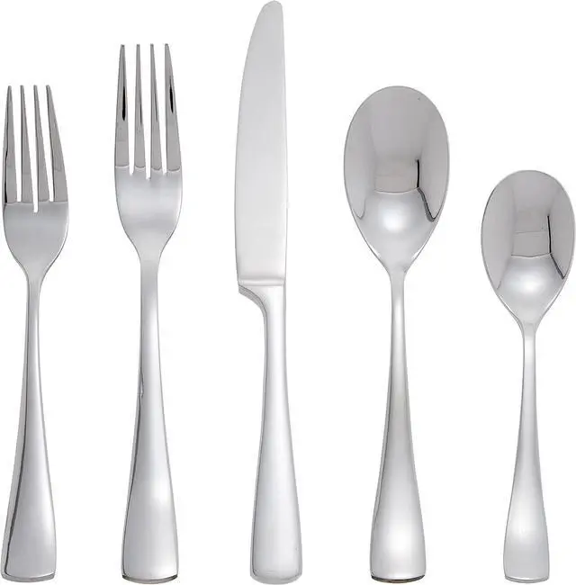 Main image of Mikasa 5084413 Serena 20-Piece Stainless Steel Flatware Set, Service for 4