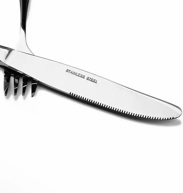 Alt view image 3 of 7 - Stainless Steel Silverware Cutlery Set,50- Piece,Service for 10