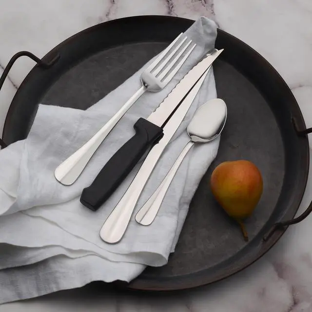 Alt view image 3 of 7 - Pfaltzgraff Simplicity 18.0 Stainless Steel 16 Piece Flatware Set, Service For 4