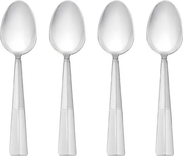 Alt view image 4 of 7 - International Silver Arabesque Frost 20-Piece Stainless Steel Flatware Set, Service for 4