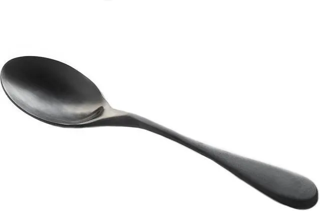 Alt view image 2 of 6 - Knork Titanium Coated Stainless Steel Serving Set, Matte Black