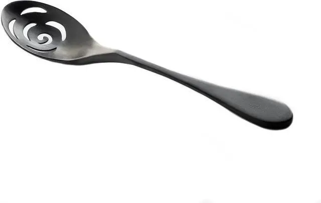 Alt view image 3 of 6 - Knork Titanium Coated Stainless Steel Serving Set, Matte Black