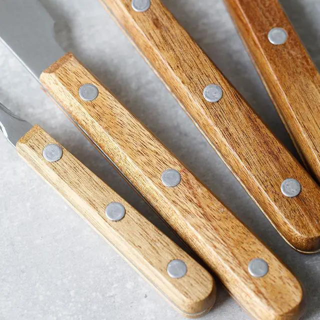 Alt view image 4 of 7 - Creative Tops Drift Stainless Steel Cutlery Set with Wooden Handles (16 Pieces)