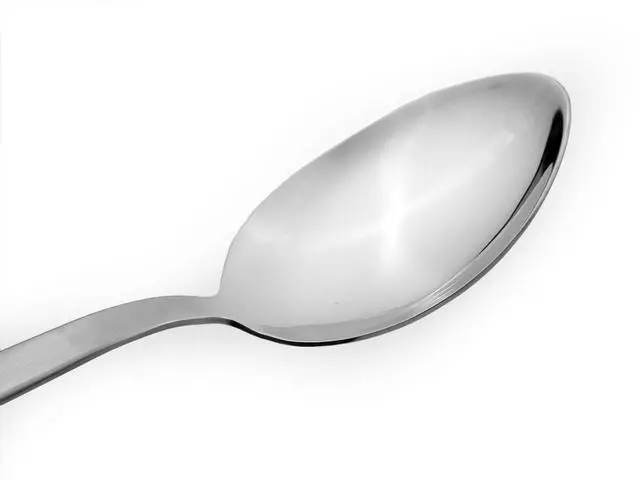 Alt view image 5 of 7 - Kunz Regular Spoon Set | Pack of 2 | 18/10 Stainless Steel Plating Spoons | 9 Inch Basting Quenelle Chef Cooking Utensils Dinner Serving Spoon