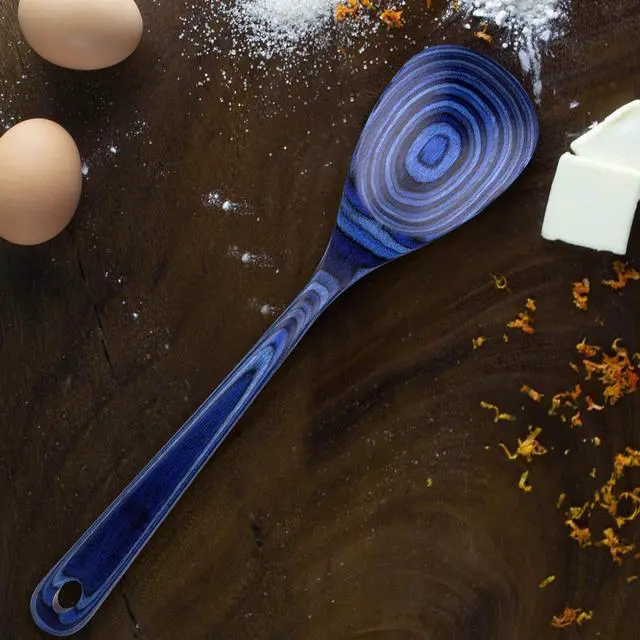 Alt view image 3 of 7 - Totally Bamboo Baltique Malta Collection 12-1/2" Wooden Cooking Spoon, Safe for Nonstick