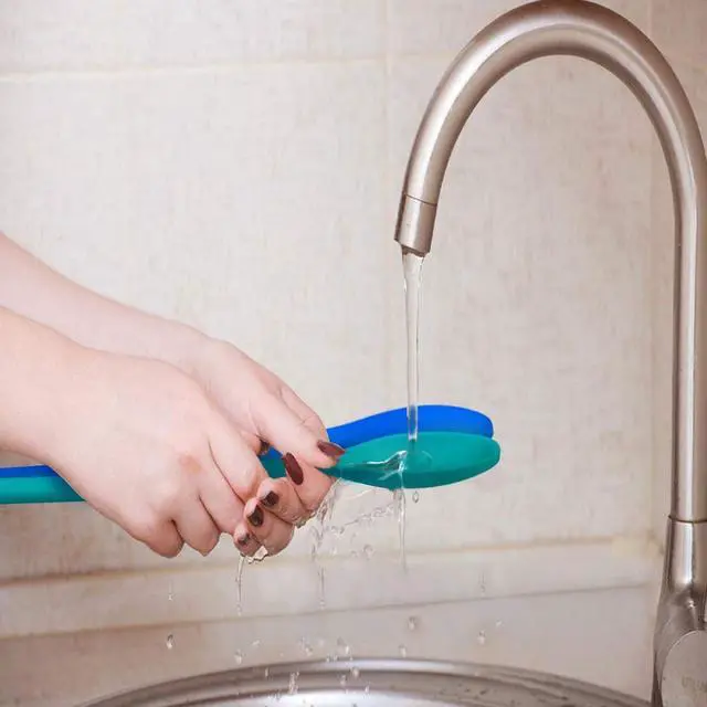 Alt view image 3 of 7 - 4 Pieces Silicone Spoon Heat-Resistant Non Stick Food Grade Kitchen Tools for Cooking, Baking, Stirring, Serving, Scraping, Mixing Spoons for Dishwasher Safe