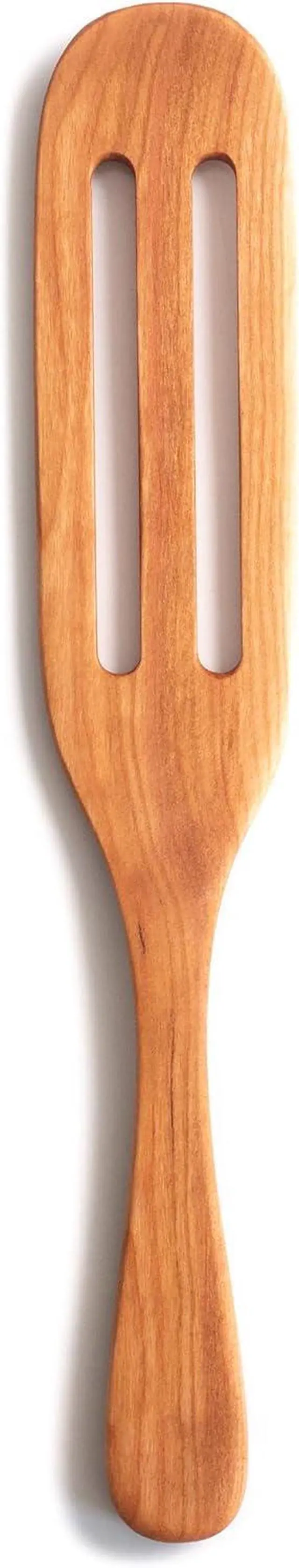 Alt view image 3 of 3 - Wooden Spurtle Set - Handmade in the USA, As Seen on TV - Wood Spurtles Include Large and Slotted 12 Cooking Utensils