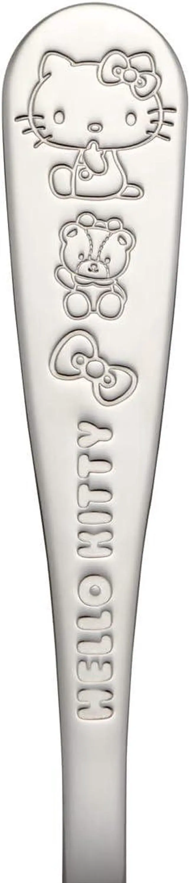 Alt view image 2 of 7 - Skater SS1C-A Sanrio Stainless Steel Spoon, For Adults, Engraved, Hello Kitty
