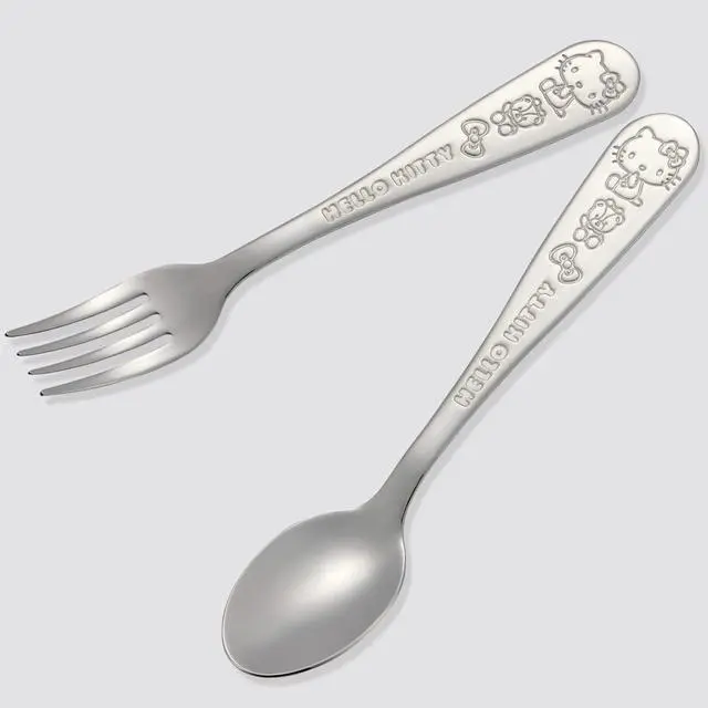 Alt view image 7 of 7 - Skater SS1C-A Sanrio Stainless Steel Spoon, For Adults, Engraved, Hello Kitty