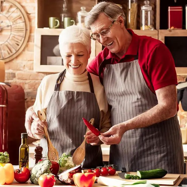 Alt view image 7 of 7 - AIUHI Nonstick Natural Wooden Kitchen Utensils Set, Smooth Finish Teak Wood Spoons for Cooking, Comfortable Grip Spatula for Elaborate Cooking 6Pcs