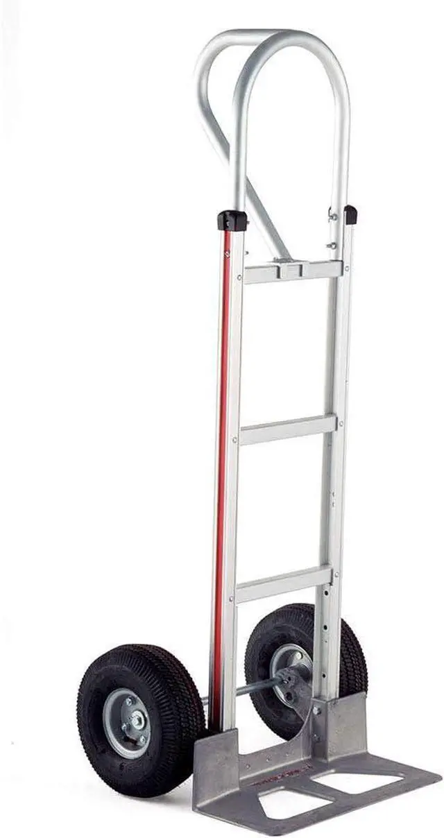 Main image of Magline HMK15AUA4 Aluminum Hand Truck, Vertical Loop Handle, Pneumatic Wheels, 500lbs Capacity