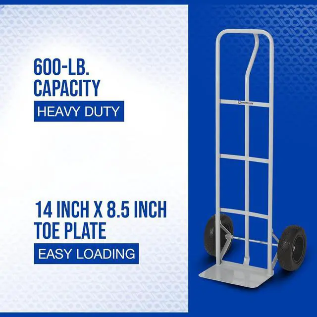 Alt view image 2 of 7 - Strongway Steel Hand Truck - 600-Lb. Capacity