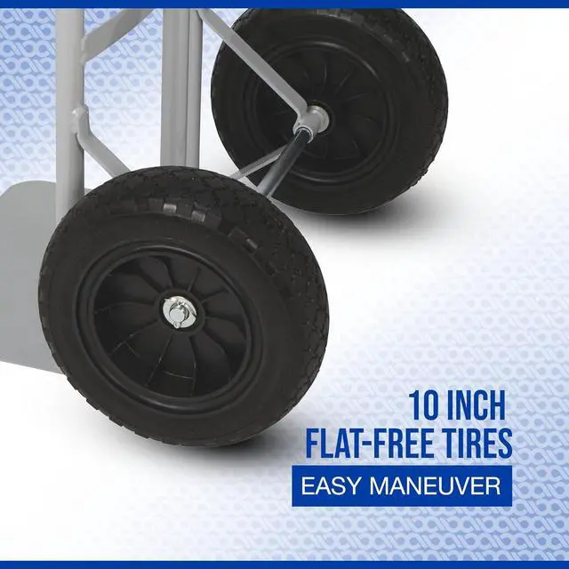 Alt view image 3 of 7 - Strongway Steel Hand Truck - 600-Lb. Capacity