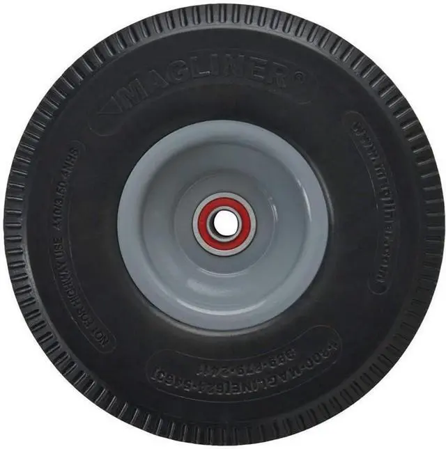 Alt view image 3 of 5 - Magliner HMK15AG2C Aluminum Hand Truck, Vertical Loop Handle, 18" x 9" Aluminum Extruded Nose Plate, 500 lb Capacity