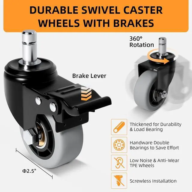 Alt view image 3 of 7 - Folding Hand Trucks, Heavy Duty Dolly Cart with 6 Wheels & 2 Elastic Ropes, Foldable & Ideal for Luggage, Travel, Moving, Shopping, Office Use, Hold Up to 500 LB, Easy to Store, Black