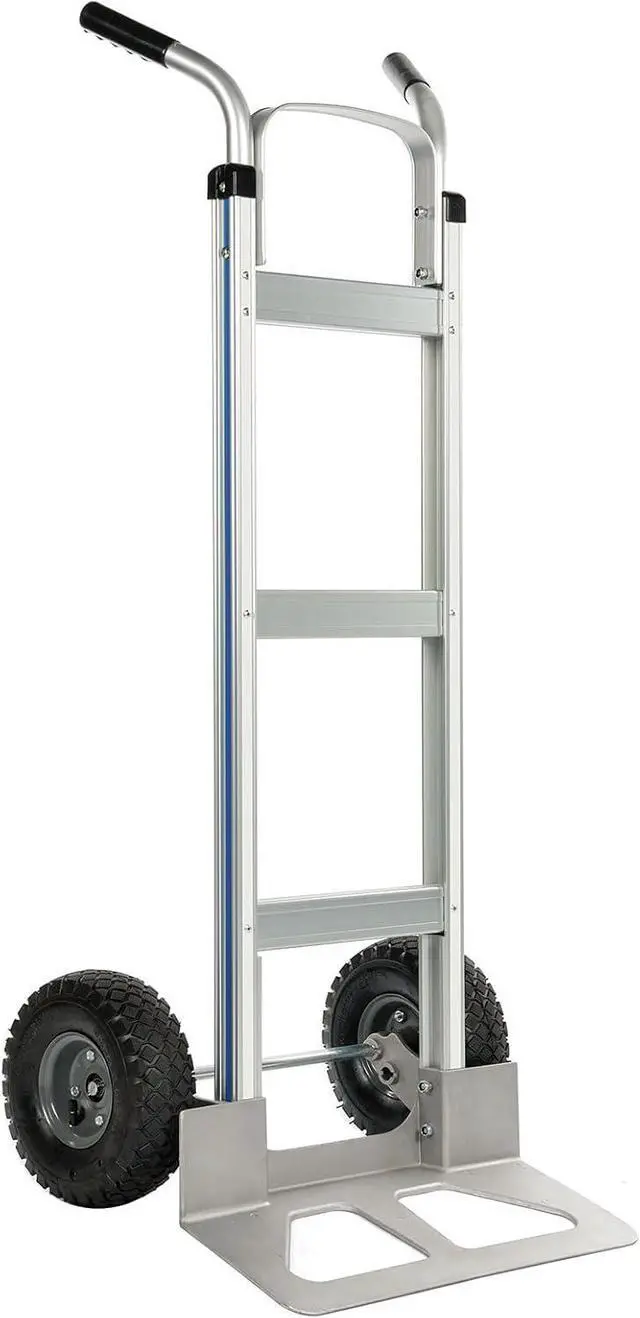 Main image of Hand Truck Heavy Duty, Hand Truck Dolly 400lbs Capacity, Dolly Cart with Pneumatic Tire for Moving Home, Workshop, Office (400LB)
