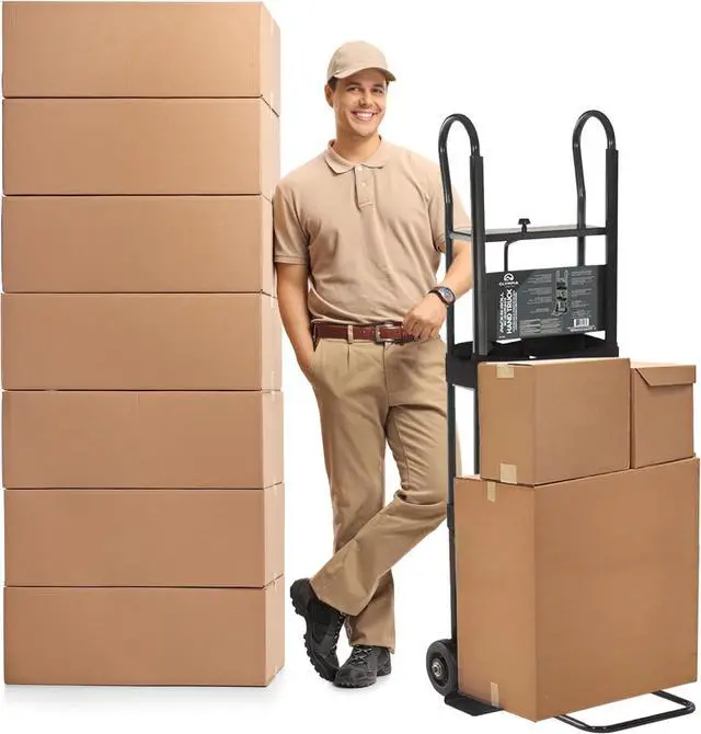Alt view image 7 of 7 - Olympia Tools 800 Lb Appliance Hand Truck with Easy-to-use Belt Tightener for transport Large Appliances and Furniture