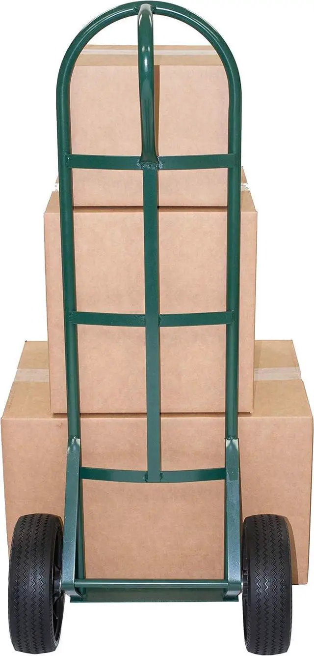 Alt view image 6 of 6 - Marathon 2.80/2.50-4" Narrow Width Flat Free Hand Truck / Utility Cart Tire on Wheel, 3"Centered Hub, 1/2" Bearings