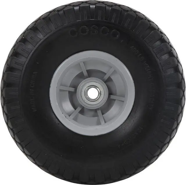 Alt view image 3 of 7 - COSCO 10-Inch Flat-Free Replacement Wheel for Hand Trucks, 2-pack