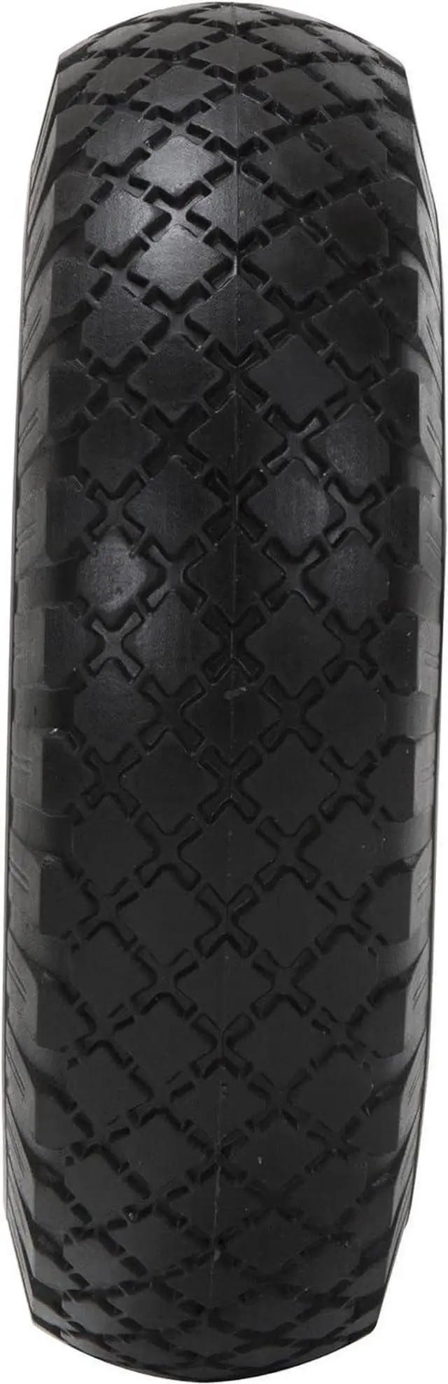 Alt view image 4 of 7 - COSCO 10-Inch Flat-Free Replacement Wheel for Hand Trucks, 2-pack