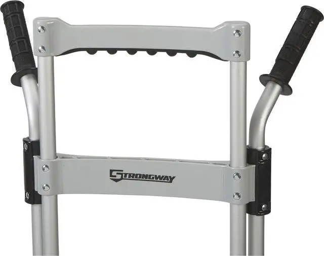 Alt view image 3 of 7 - Strongway Folding Aluminum Hand Truck - 600-Lb. Capacity