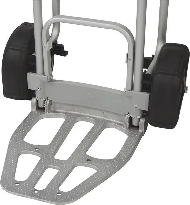 Alt view image 4 of 7 - Strongway Folding Aluminum Hand Truck - 600-Lb. Capacity