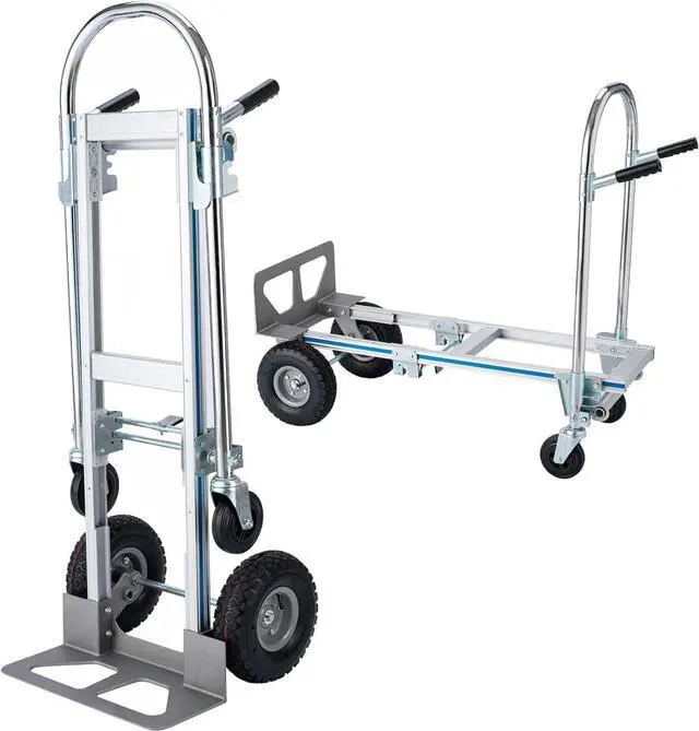 Main image of 2 in 1 Aluminum Hand Truck Dolly 770lbs Weight Capacity Convertible Hand Truck Utility Cart (2 in 1)