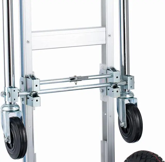 Alt view image 6 of 7 - 2 in 1 Aluminum Hand Truck Dolly 770lbs Weight Capacity Convertible Hand Truck Utility Cart (2 in 1)