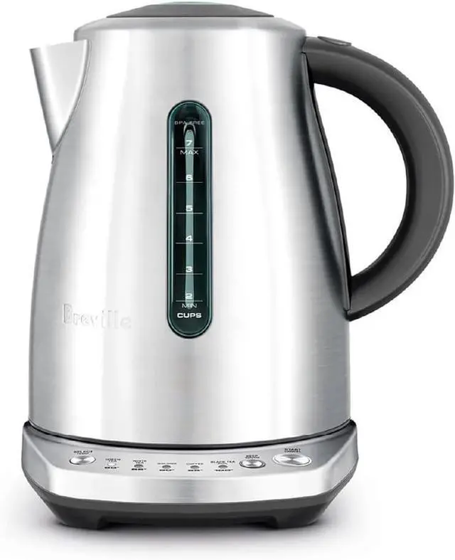 Main image of Breville BKE720BSS Temp Select Hot Water Kettle, 57 oz, Brushed Stainless Steel