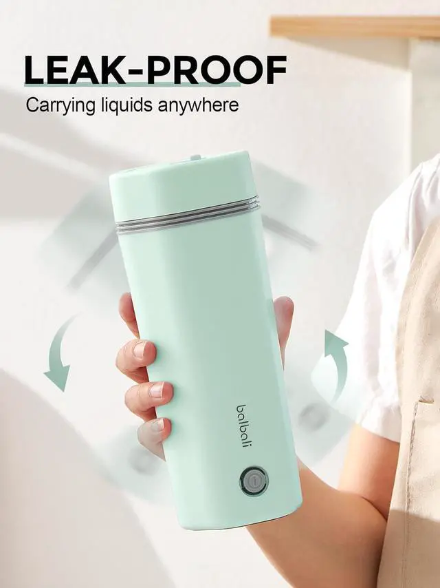 Alt view image 4 of 7 - balbali Travel Kettle Electric Small Portable Electric Kettle for Boiling Water Travel Tea Kettle Portable Water Boiler 12oz Travel Electric Kettle