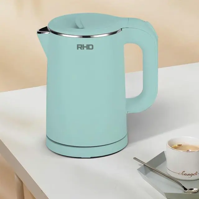 Alt view image 3 of 6 - 0.8L Small Electric Kettles for Boiling Water, Stainless Steel Mini Travel Kettle, 1000W Fast Boil Teapot, Boil-Dry Protection & Auto Shut-Off, Perfect For Traveling Cooking, Coffee, Tea, Eggs(Green)