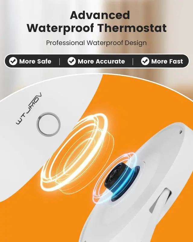 Alt view image 5 of 6 - Electric Kettle Stainless Steel, 1.0L Small Water Boiler 1200W Fast Boiling, Double Wall Tea Kettle Pot Automatic Shut Off, Durable Coffee & Tea Maker/Warmer/Heater White