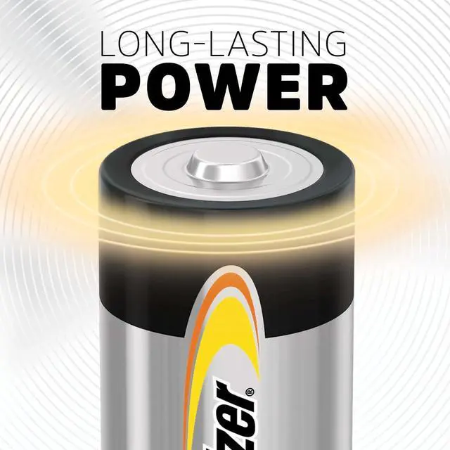 Alt view image 2 of 7 - Energizer Alkaline Power C Batteries (12 Pack), Long-Lasting Alkaline C Cell Batteries