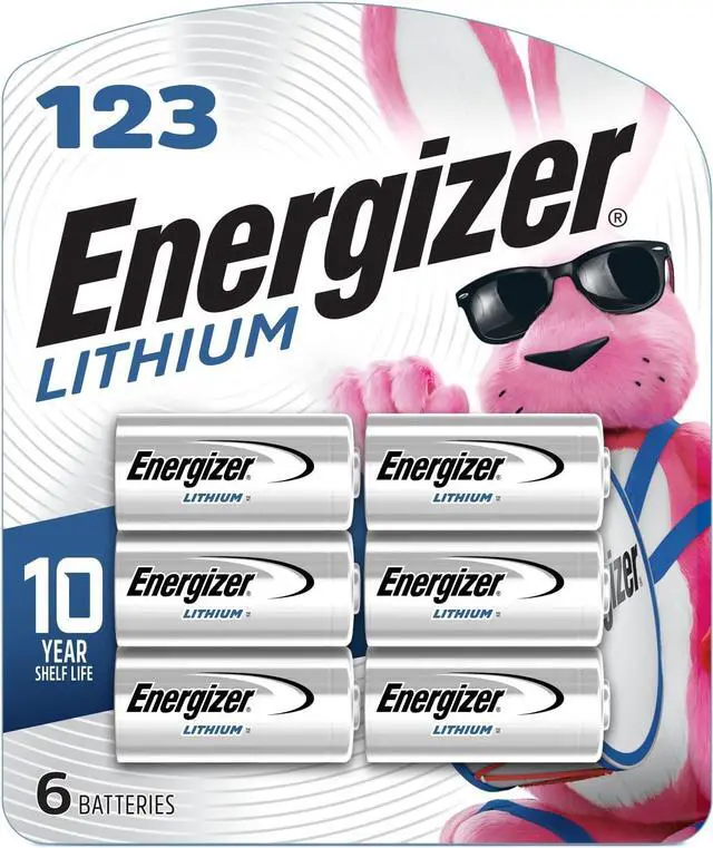 Main image of Energizer 123 Lithium Batteries (6 Pack), 3V Photo Batteries