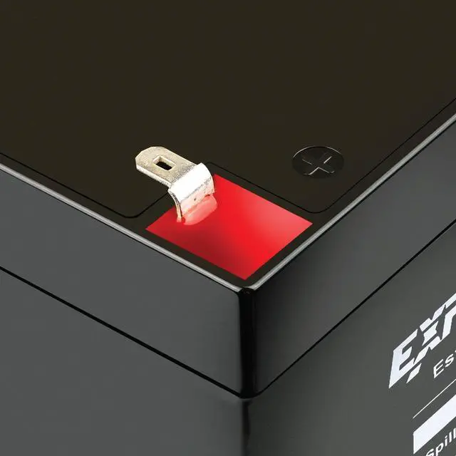 Alt view image 6 of 7 - ExpertPower EXP1250 12V 5Ah Home Alarm Battery with F1 Terminals